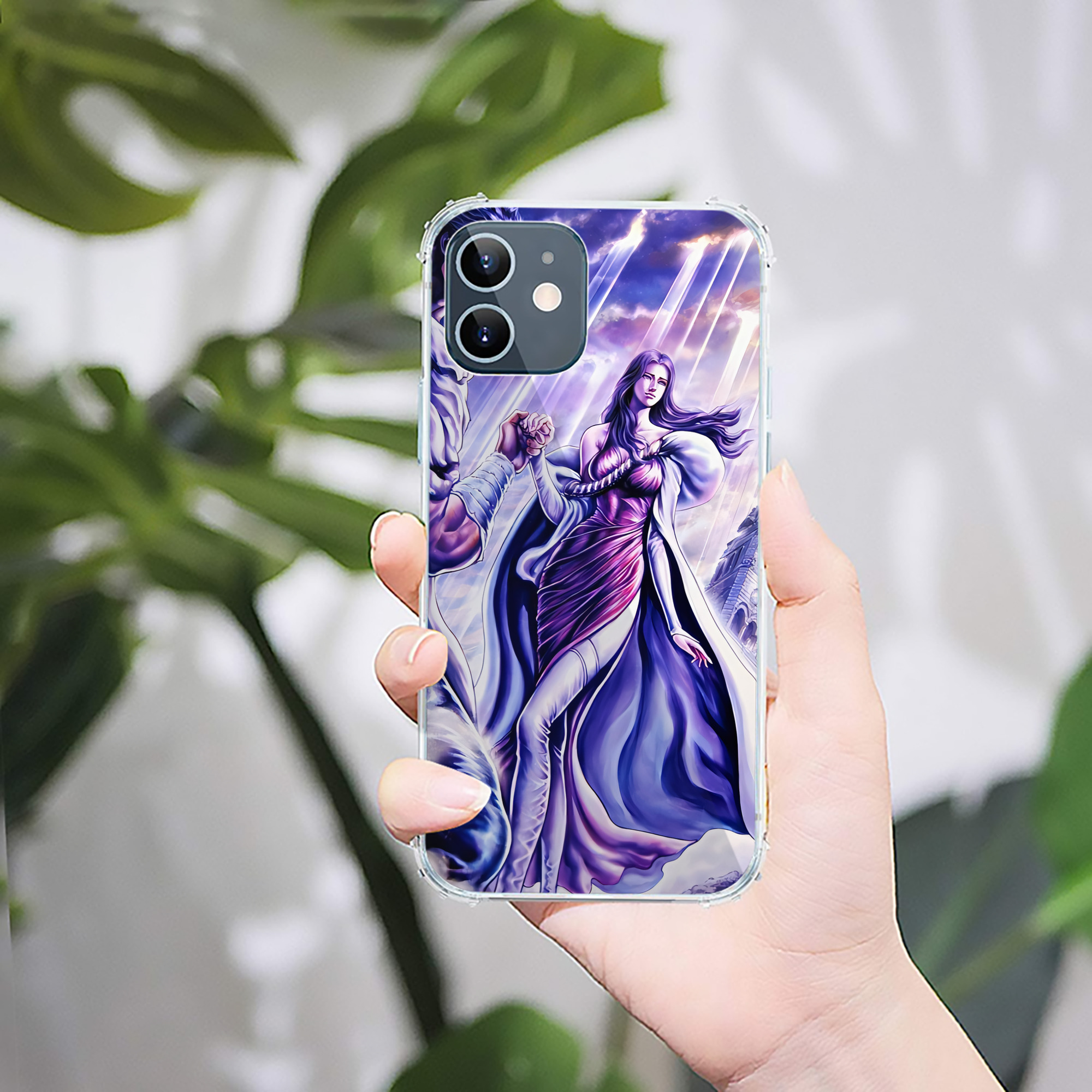 （画像用） 北斗の拳 Fist of the North Star 【iPhone 12シリーズ対応】透明スマホケース（クリアソフトケース）